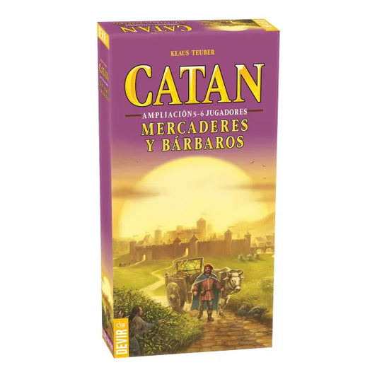 CATAN Ampliación Mercaderes y Bárbaros 5/6 Jugadores