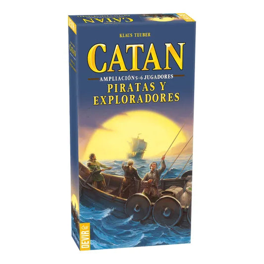 CATAN Ampliación Piratas y Exploradores 5/6 Jugadores